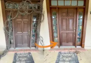 Sun Damage Door Repair in Ruston