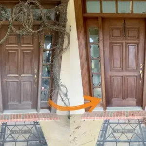 Sun Damage Door Repair in Ruston