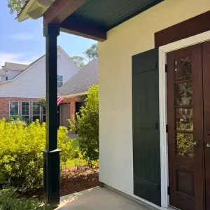 Porch Post Replacement in Monroe
